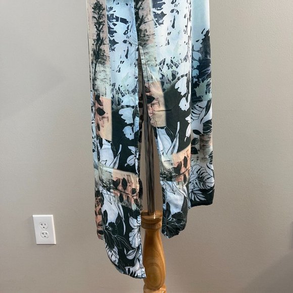 Tolani Kimono Duster Cardigan OS Grace Floral Tropical Multicolor Lightweight - Picture 5 of 10